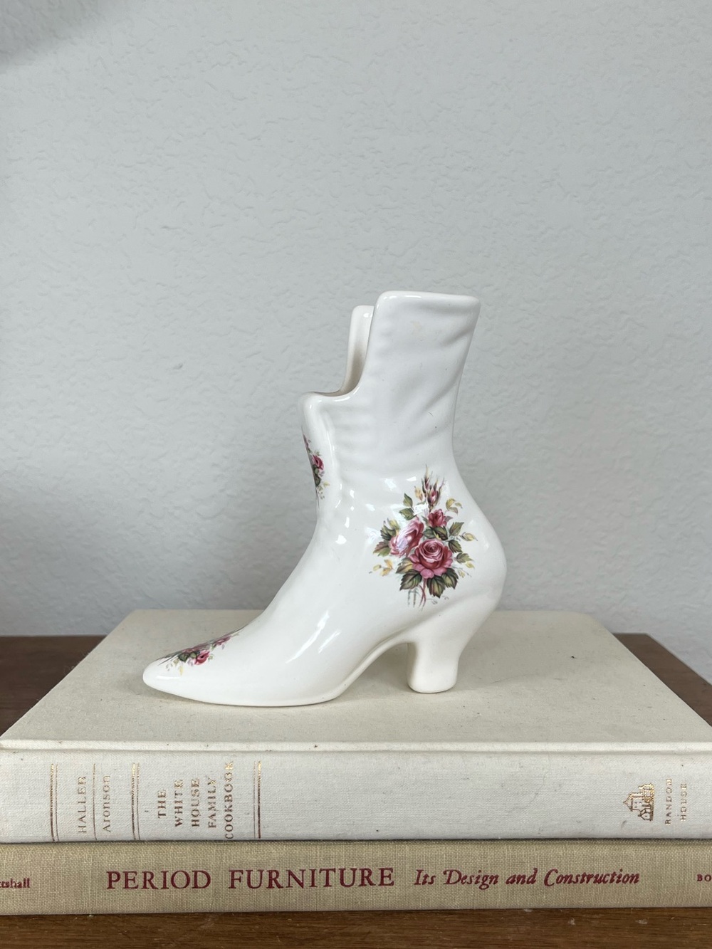 Victorian boot vase